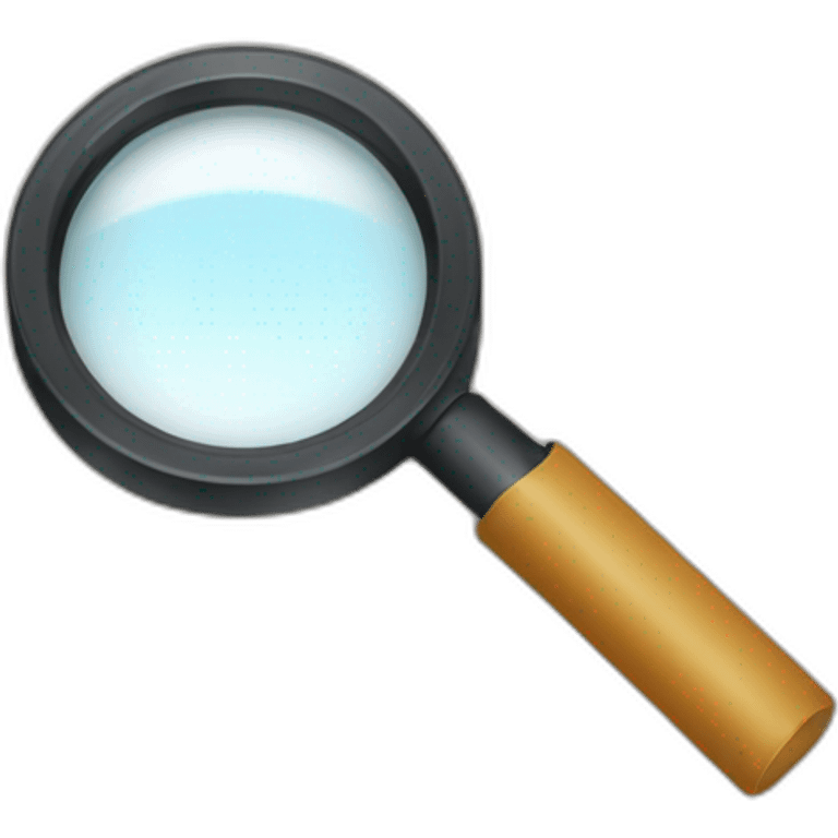 magnifier emoji