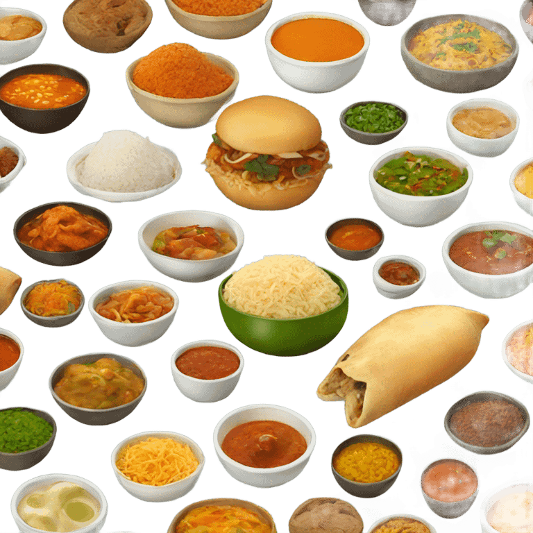 Indian foods emoji