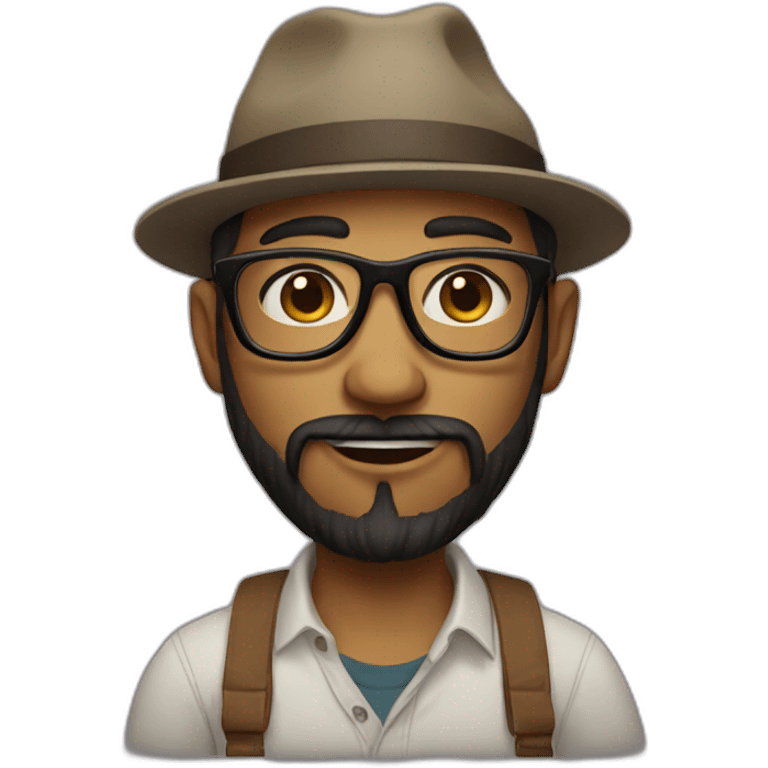 hipster remix emoji