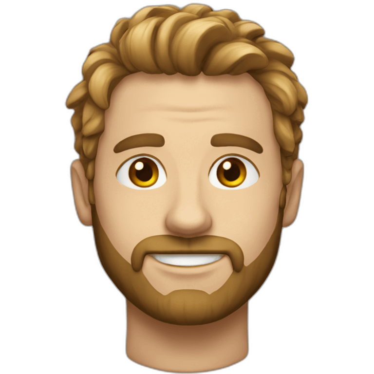 andrew tate with hairs emoji