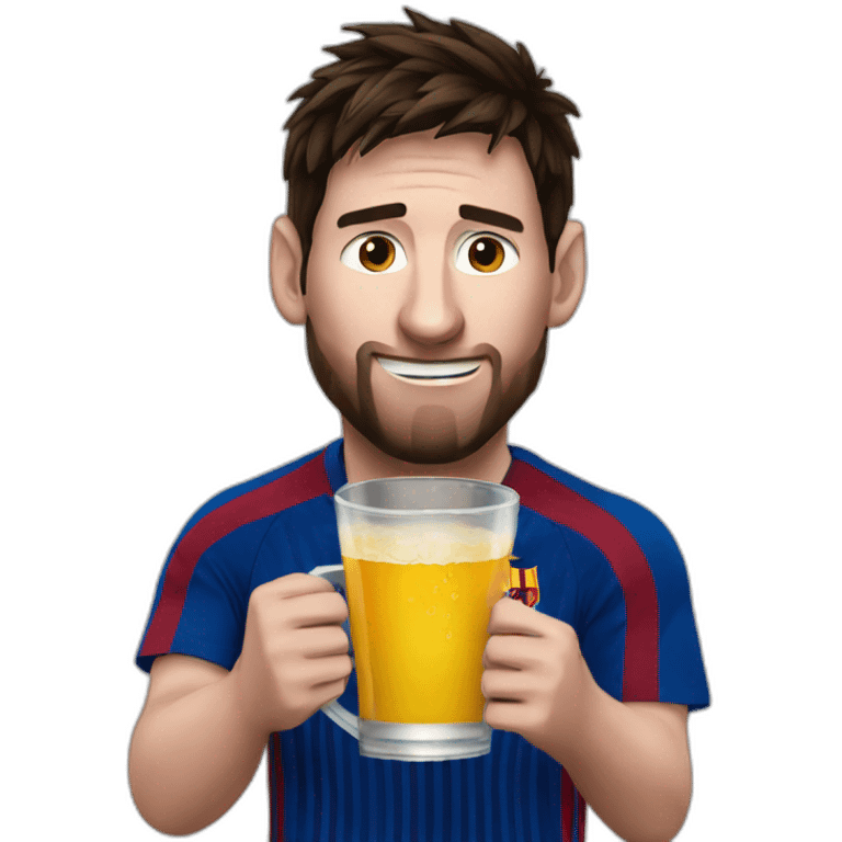 messi drinking mate emoji