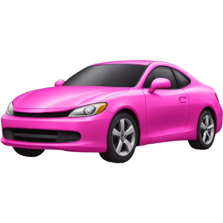 Pink car emoji