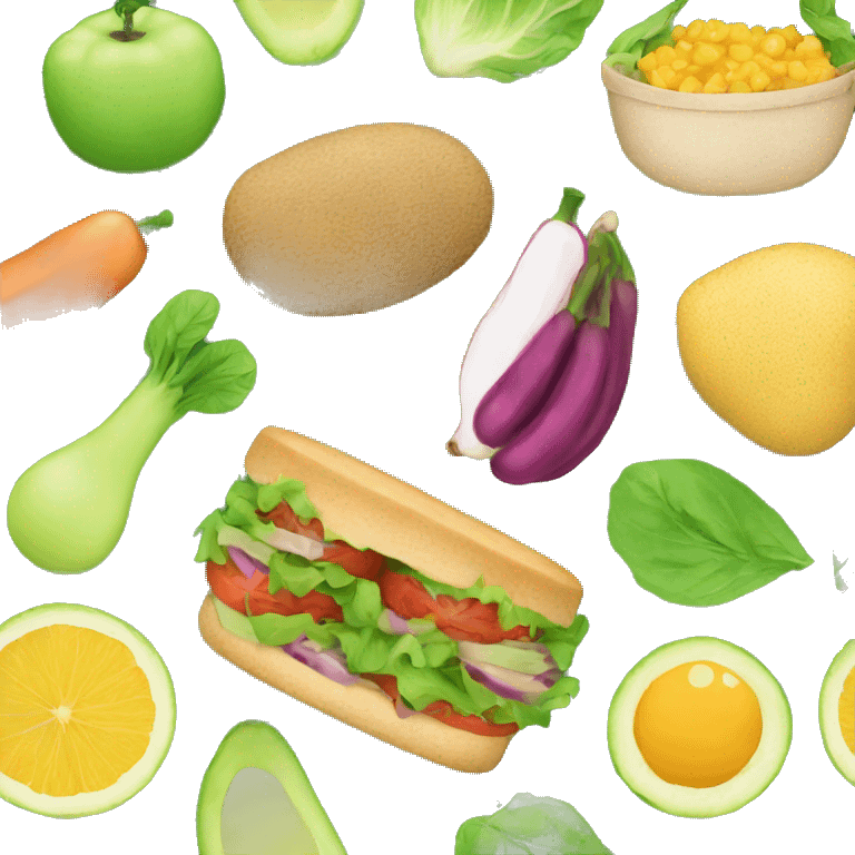 vegan diet emoji