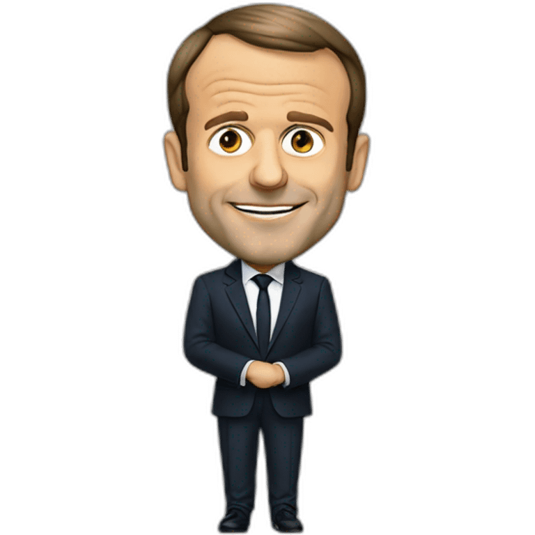 Emmanuel Macron emoji