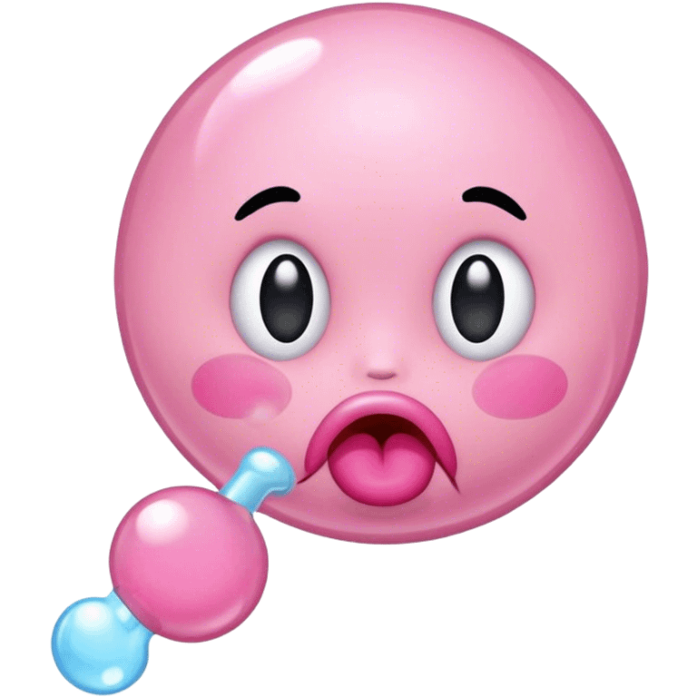 emoticon blowing bubble gum  emoji