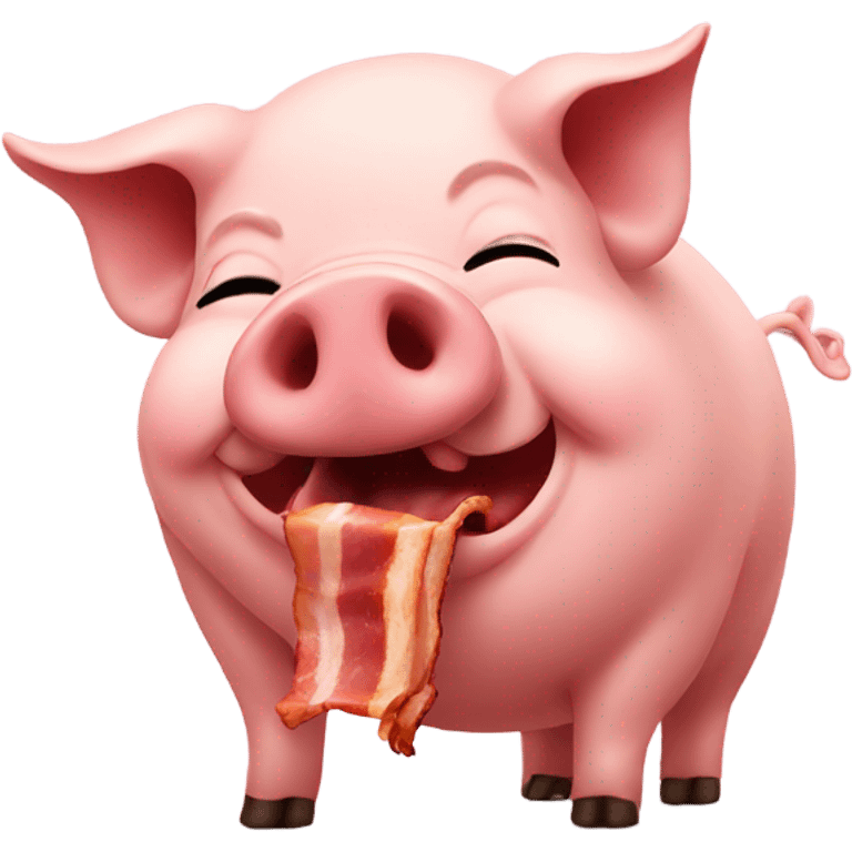 pig with bacon emoji