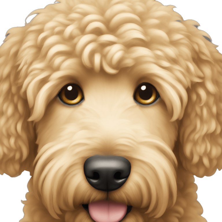 Golden doodle emoji