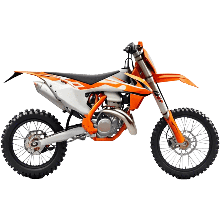 KTM Dirtbike - KTM 250 SX (Model Year: 2021) (Iconic colour: Orange) emoji