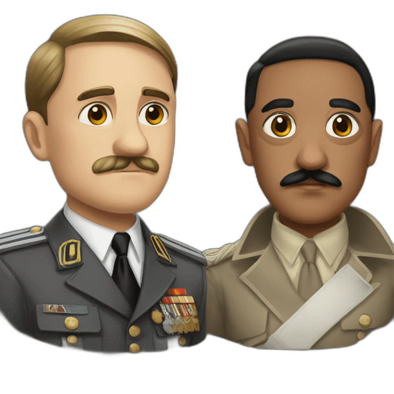 Hitler et marcon emoji