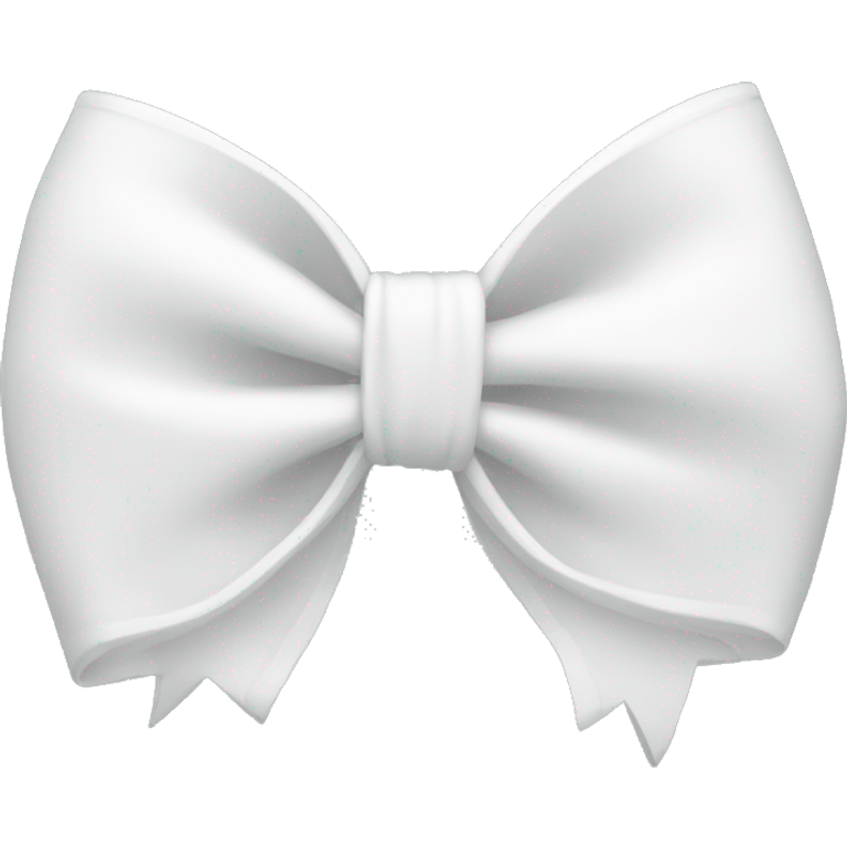 white bow emoji