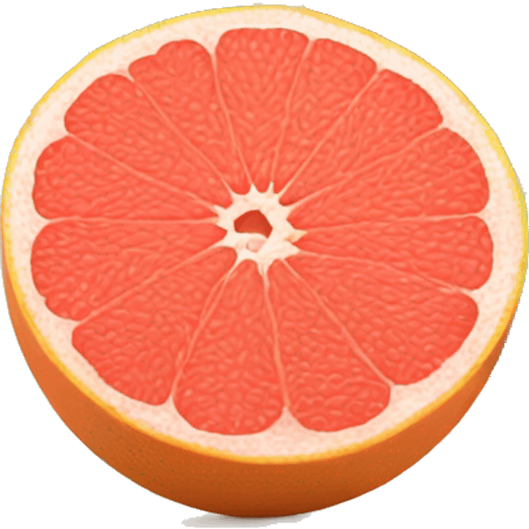 Two Grapefruit with leaves emoji