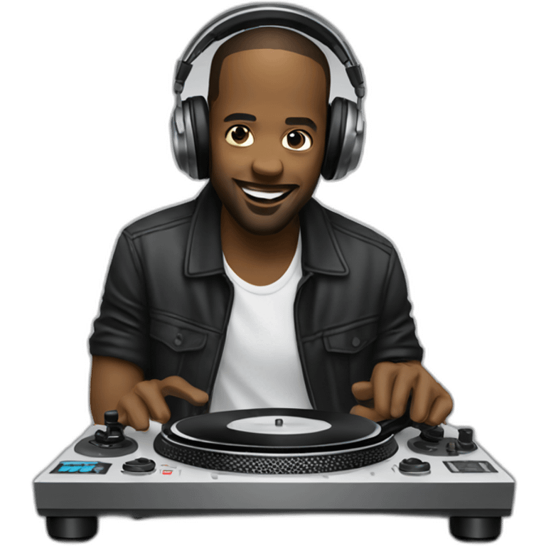 DJ turntables  emoji