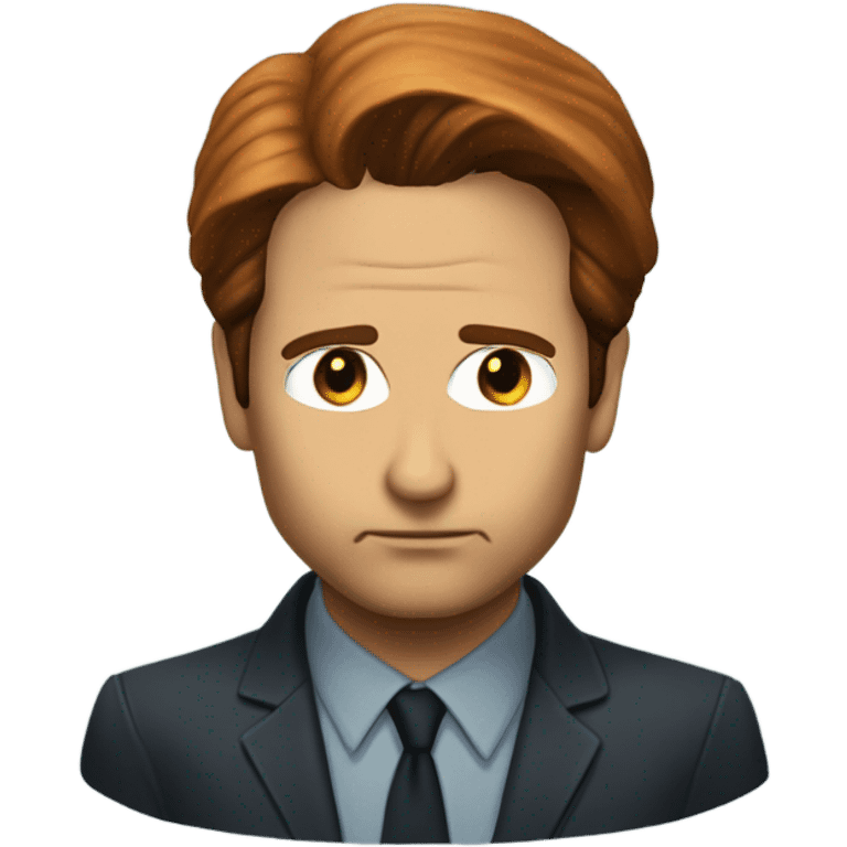 Fox mulder form x files  emoji