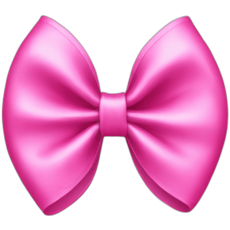 pink bow emoji