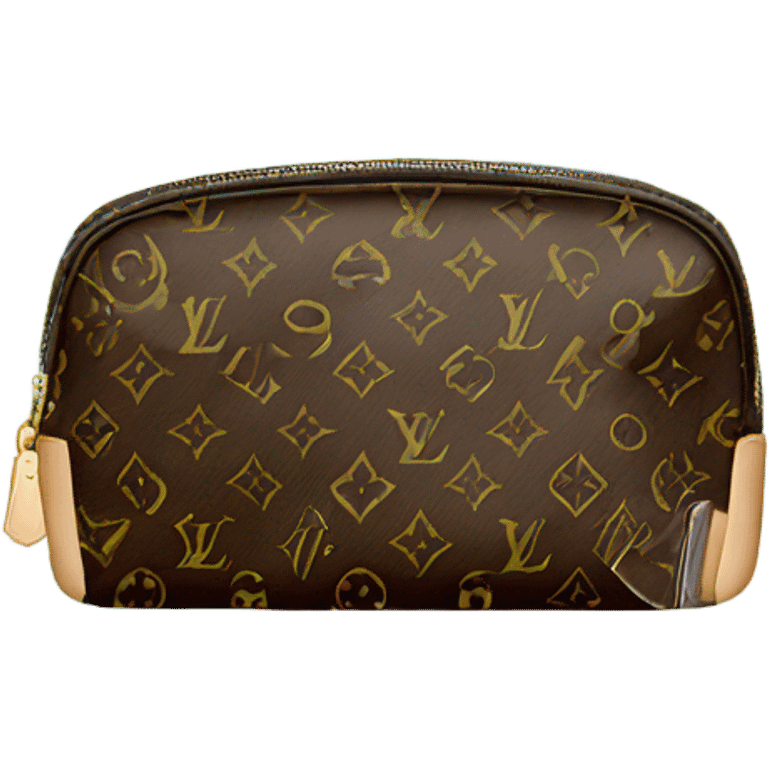 Louis Vuitton cosmetic bag  emoji