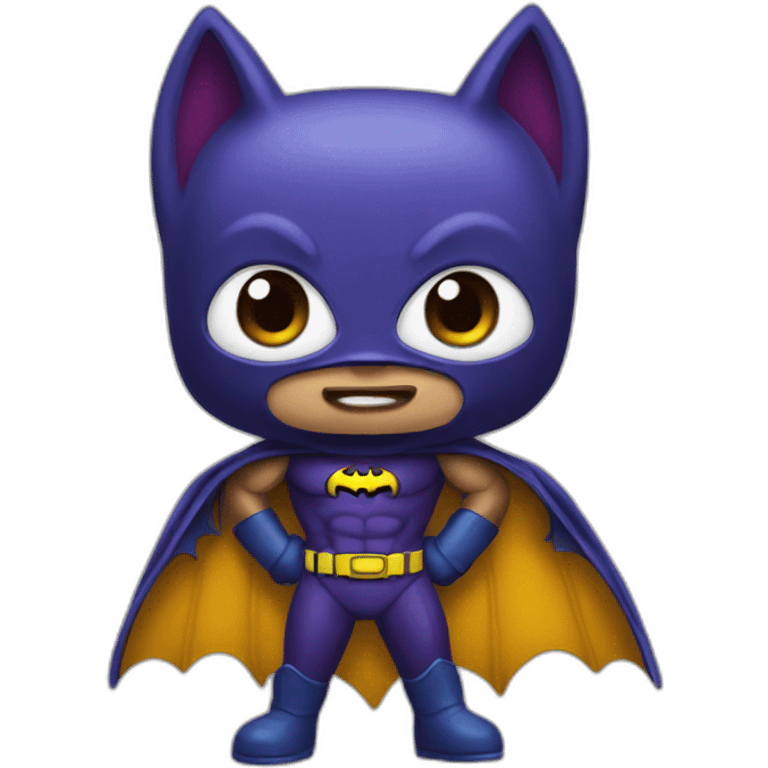 Bat super hero emoji