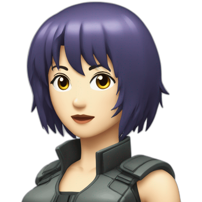 motoko kusanagi emoji