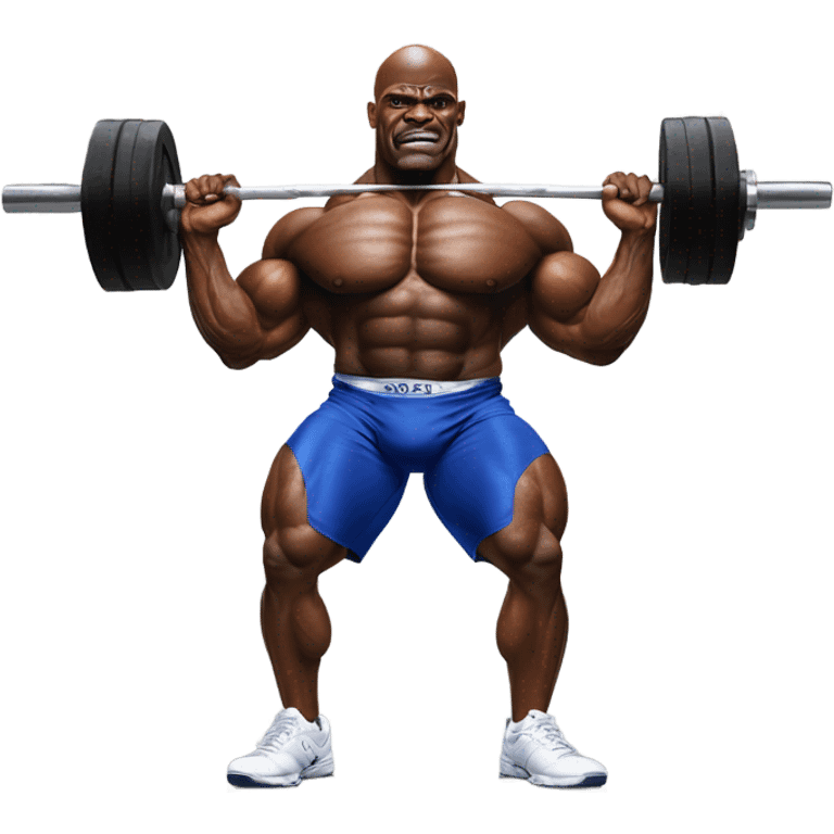 Ronnie Coleman squats 800 emoji