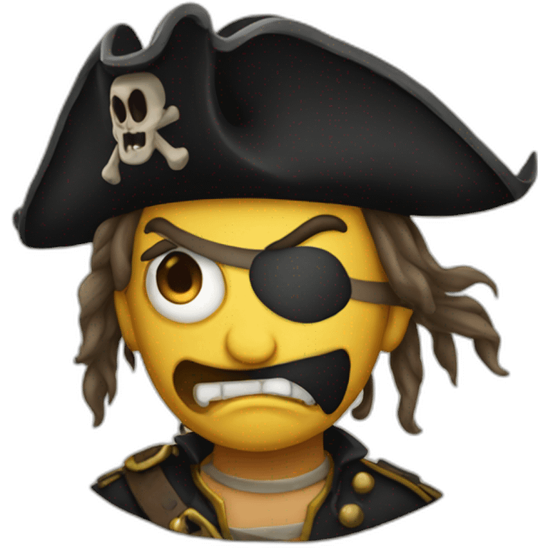 cursed pirate emoji