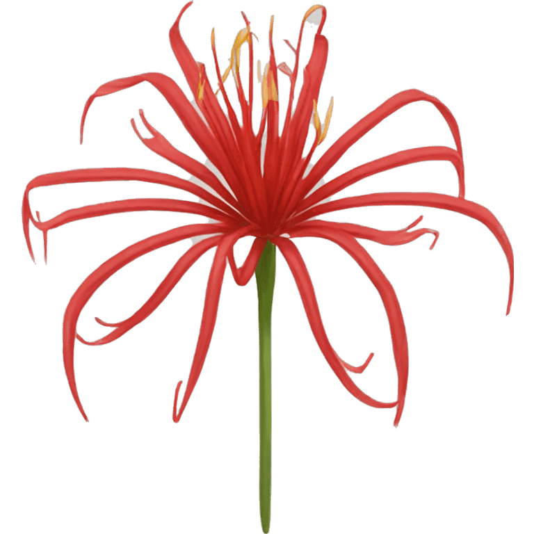 Red spider lily  emoji