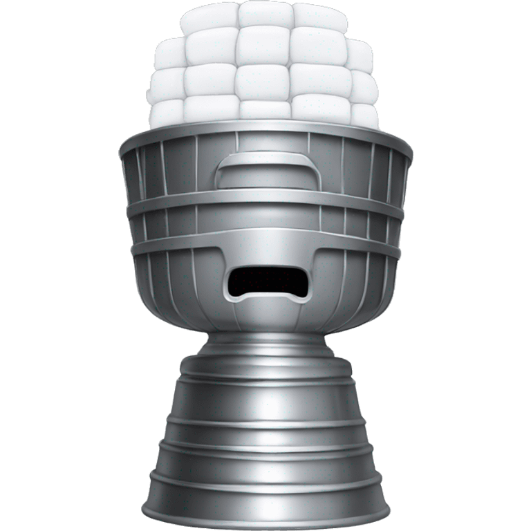 White Stanley Cup emoji