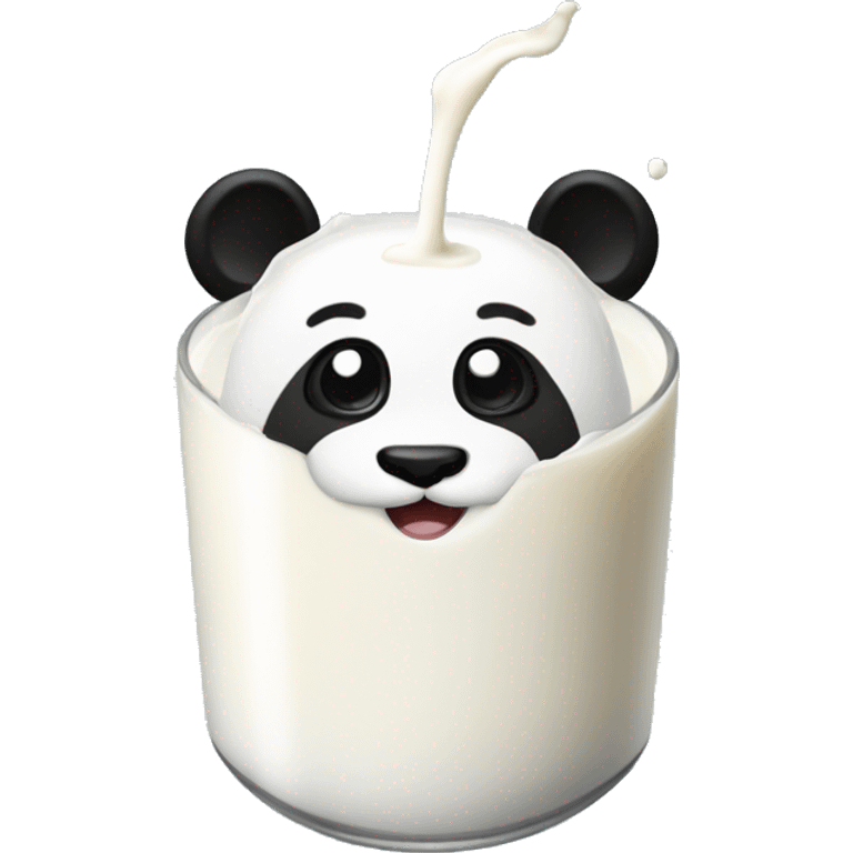 panda milk emoji