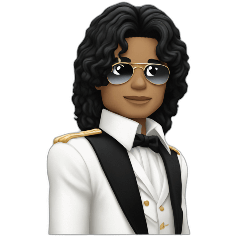 Michael Jackson blanc emoji