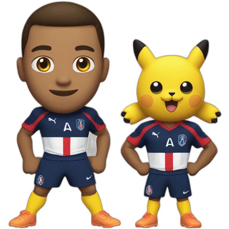 :Mbappé en pikachou : emoji