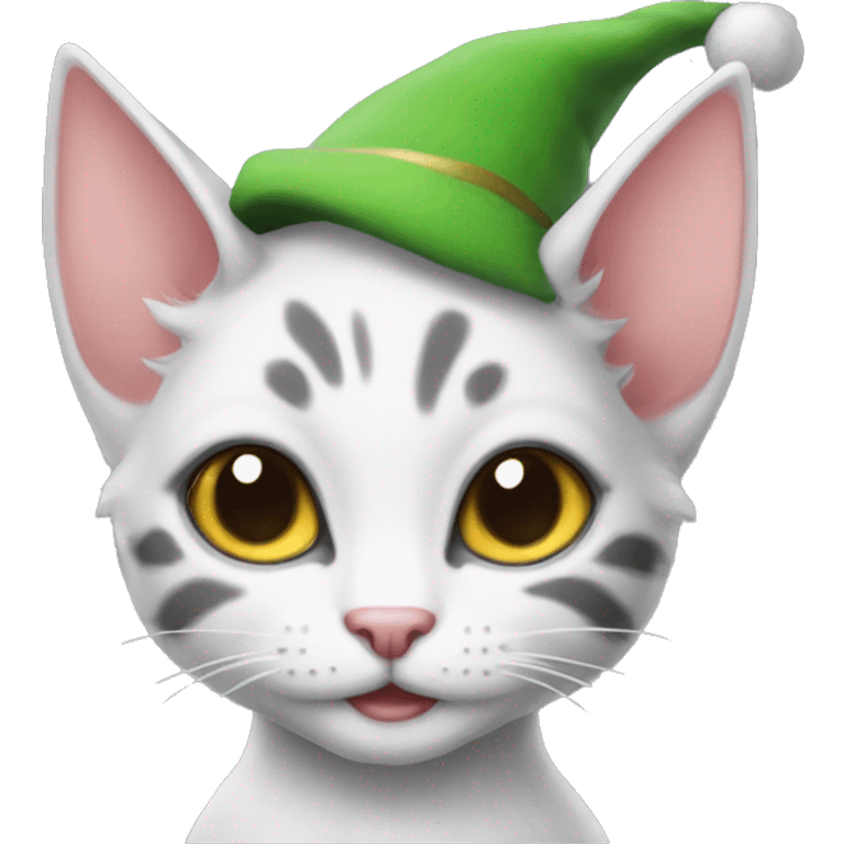 Elf cat emoji