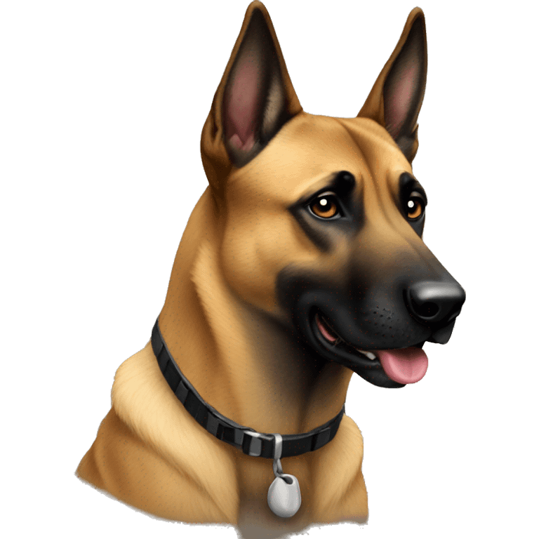 malinois turn  emoji