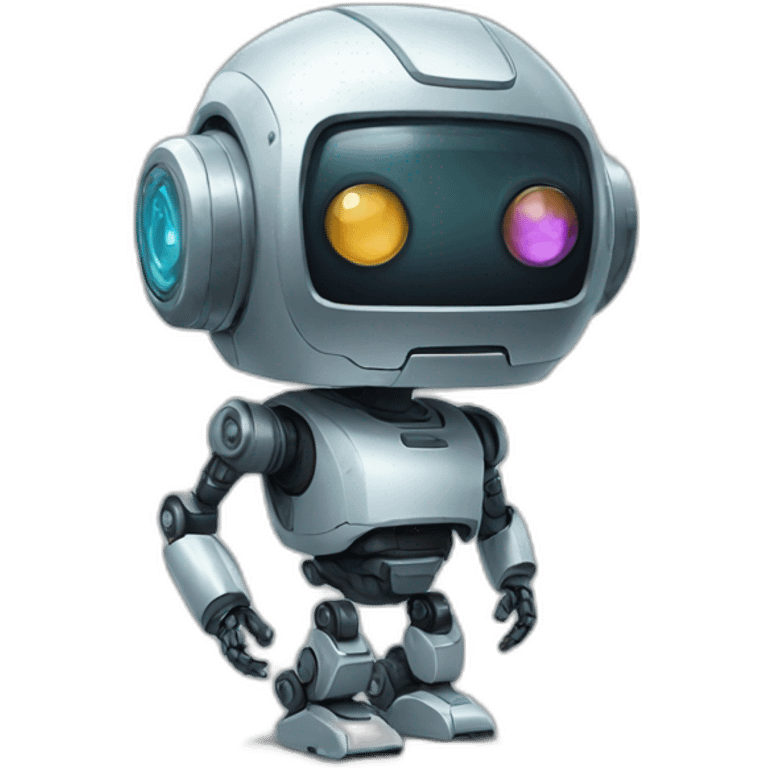 cool robot emoji