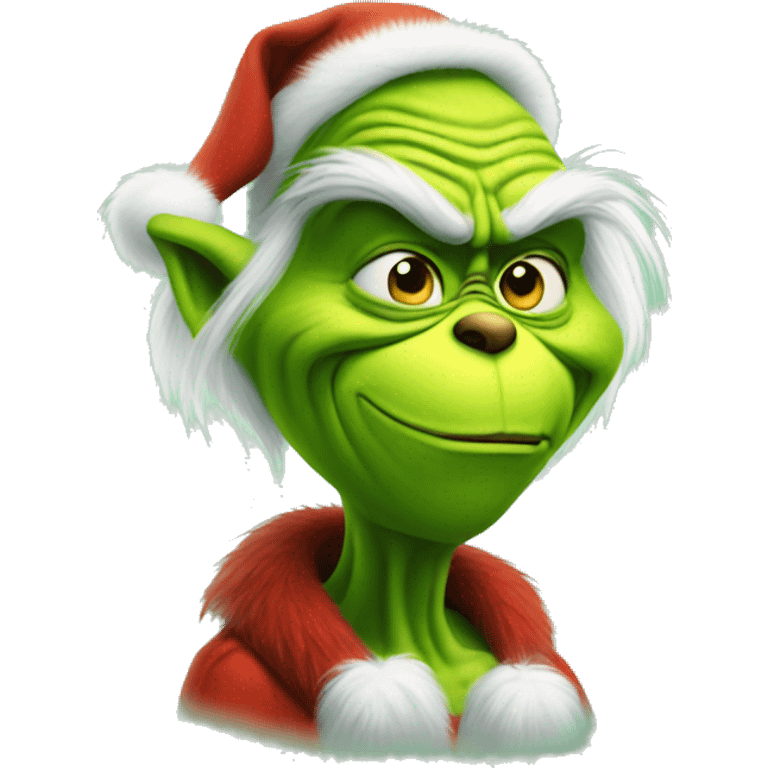 Grinch but old emoji