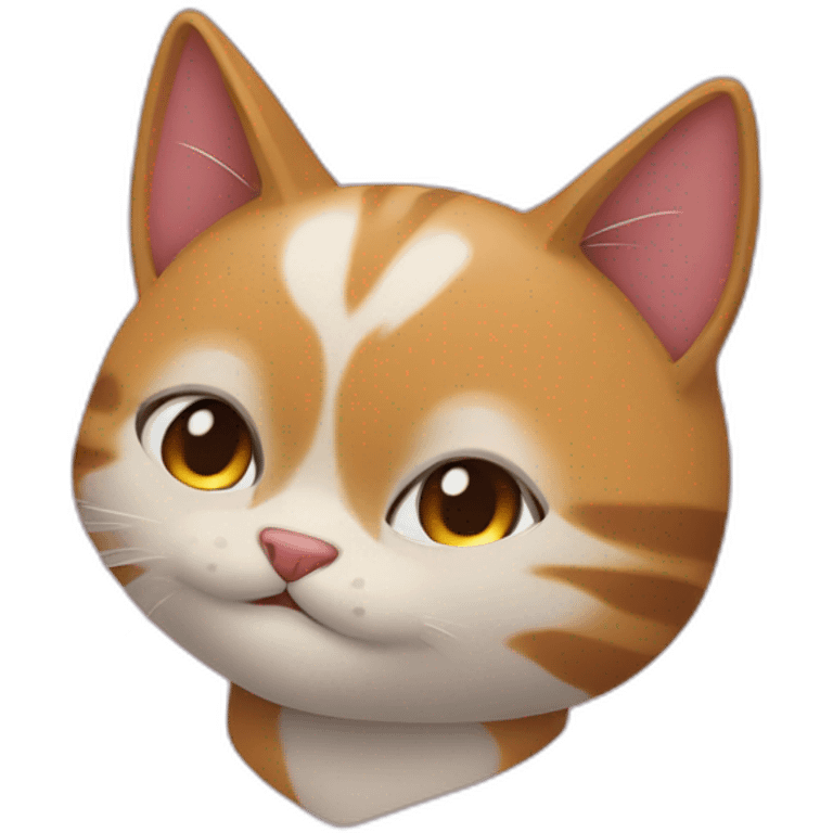 Gato con el corazón roto emoji