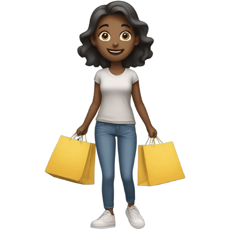 shopping girl emoji