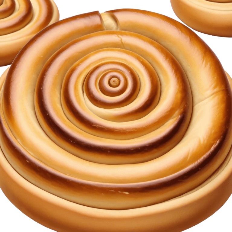 Cinematic delicate escargot pastry, spiral shape with layers of buttery dough, caramelized edges, rich golden-brown tones, elegant and inviting. emoji