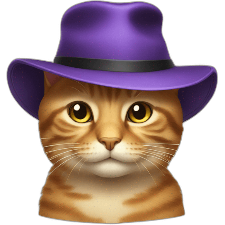 cat with hat emoji