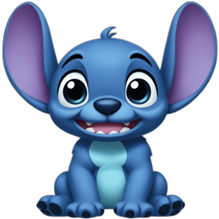 Stitch dessin animer emoji