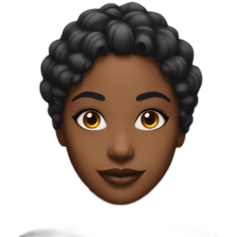 sexy black girl emoji