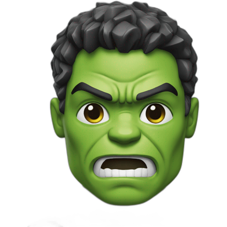 hulk figurine emoji