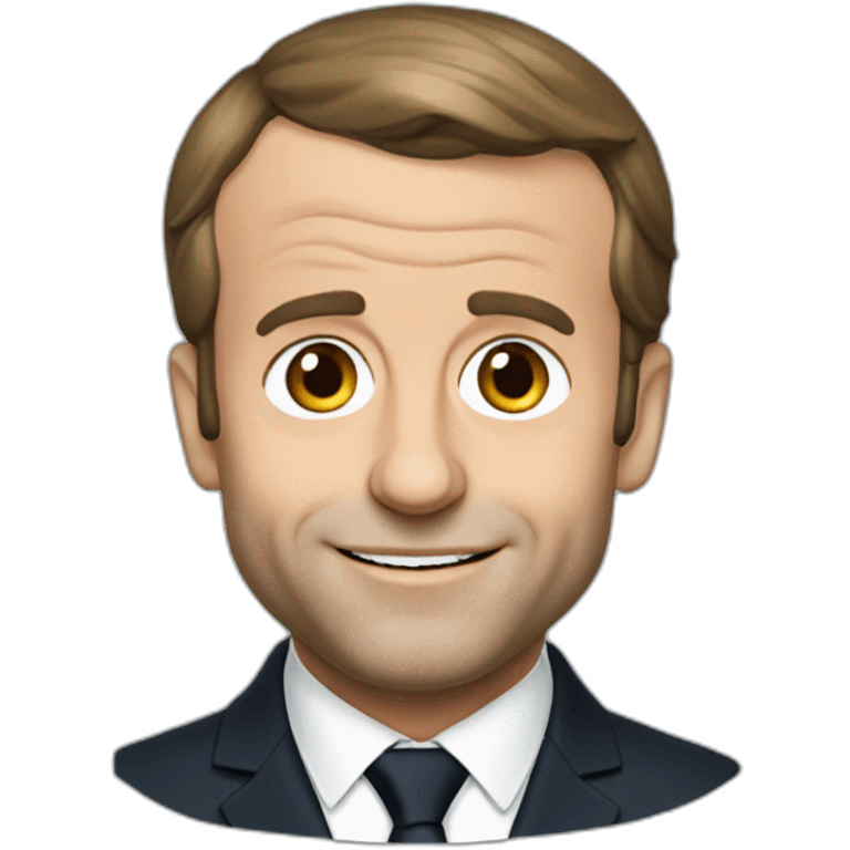 Emmanuel Macron emoji