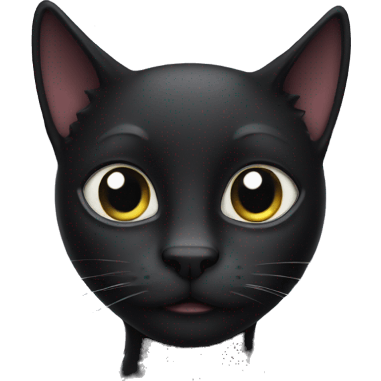 Black cat emoji