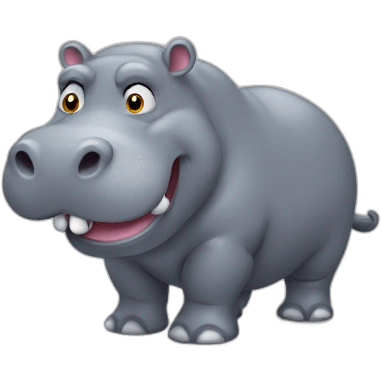 Grey Hippopotamus  emoji