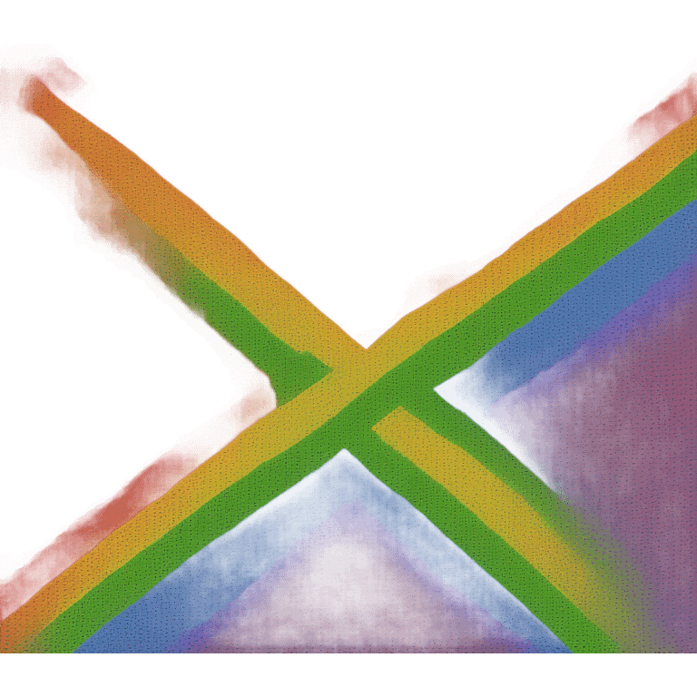 Pride flag with red x emoji