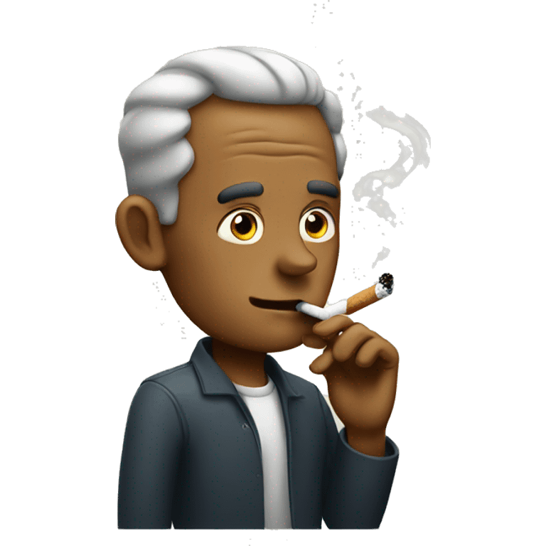 smoking a cigarette  emoji