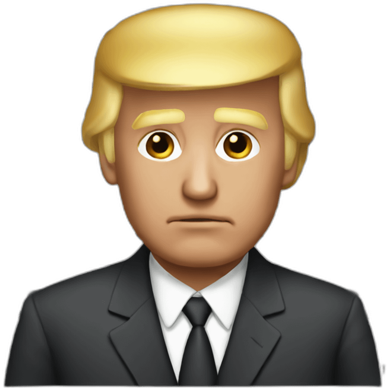 donald-trump-mugshot emoji