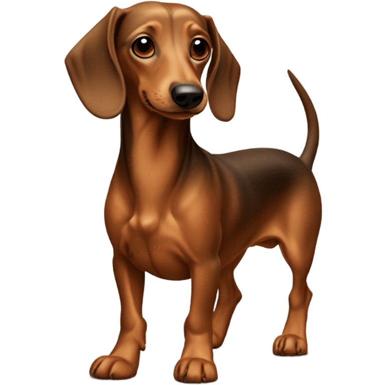 dachshund  emoji