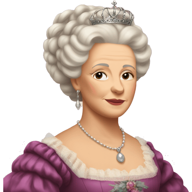 Queen Charlotte from Bridgerton  emoji