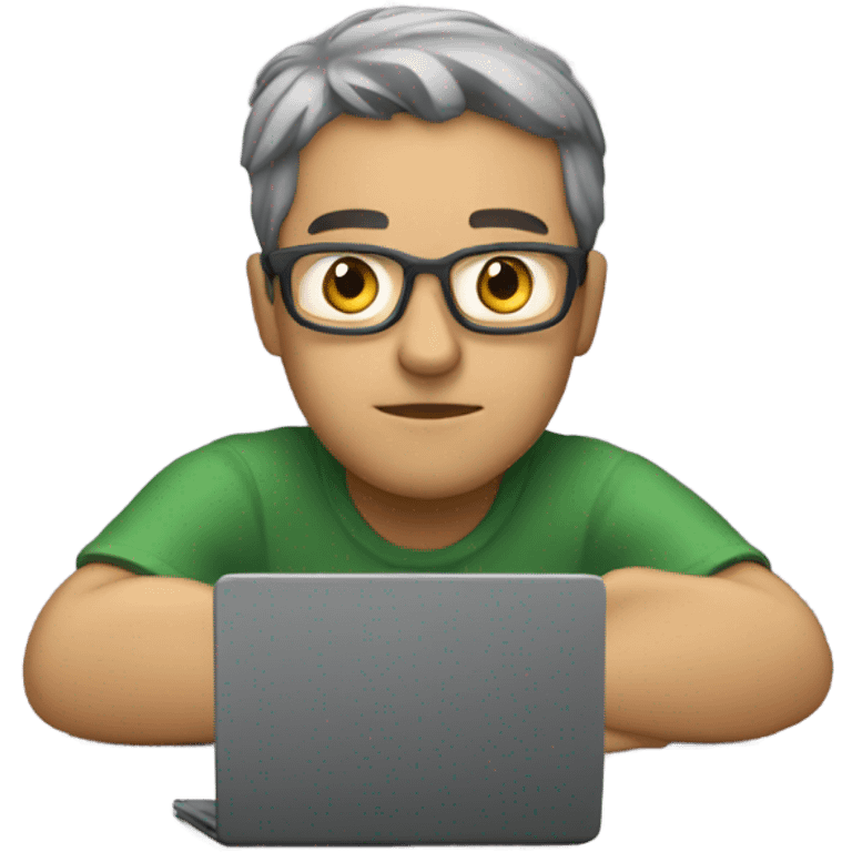 working on a computer  emoji