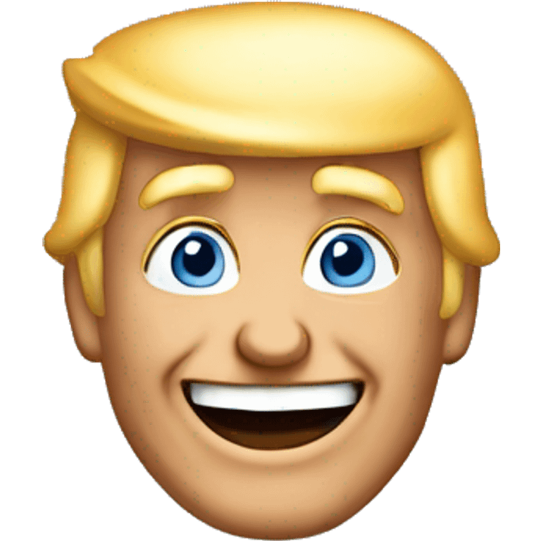 trump smiling emoji