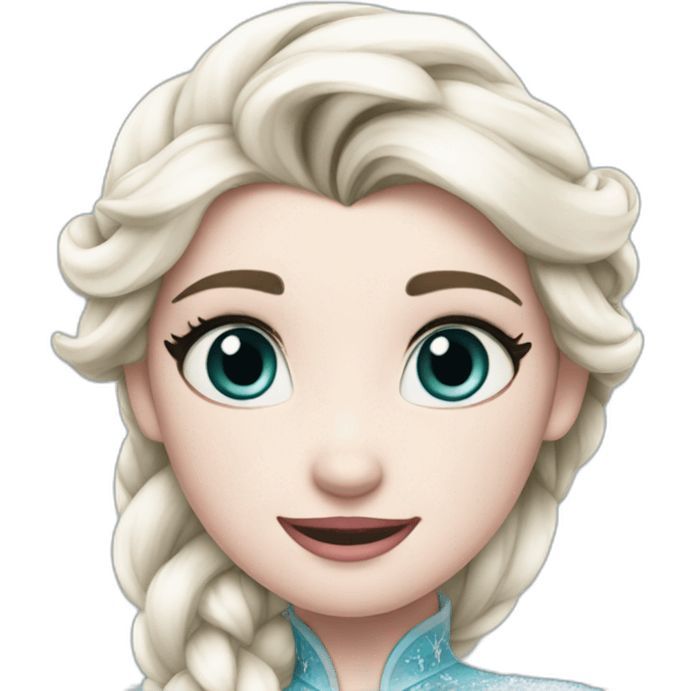 Elsa in Frozen emoji